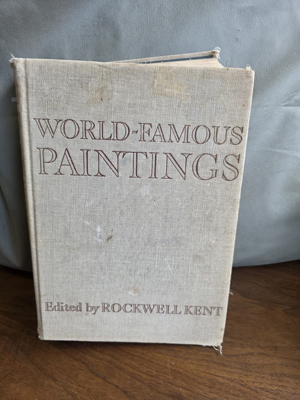 World Famous Paintings Rockwell Kent Hardcover First Edition First Print 1939